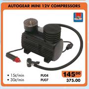 Autogear Mini 12V Compressors PU07