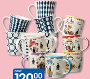 Clicks 6-Pack Mug Set