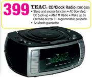 Teac CD/Clock Radio CRX-250