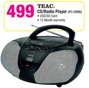 Teac CD/Radio Player PC-D990