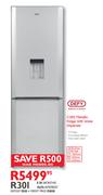 Defy C385 Metallic Fridge with Water Dispenser