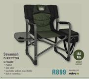 Special Camp Master Savannah Director Chair m.guzzle .za