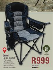 camp master grand mega chair