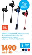 JBL BT In-Ear Headphone Reflect Mini-Each