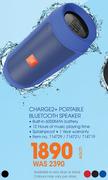 JBL Charge2+ Portable Bluetooth Speaker