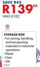 Storage Box-20Ltr Each