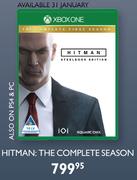 Hitman The Complete Season For Xbox One