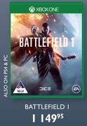 Battlefield 1 For Xbox One