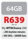 Apple iPhone 6 LTE 64GB-My MTNChoice 200