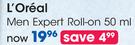 L'Oreal Men Expert Roll-On-50ml