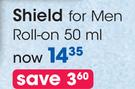 Shield For Men Roll-On-50ml