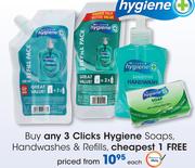 Clicks Hygiene Soaps, Handwashes & Refills-Each