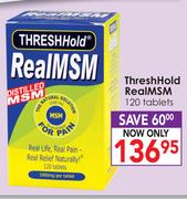 ThreshHold RealMSM-120 Tablets