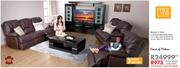 House of Motani Bradley 3 Piece 3 Action Recliner Suite