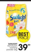 Sunlight Handwash Washing Powder-2kg