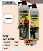 Holts Tyre Inflator TW1-340ml