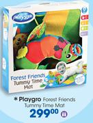 Playgro Forest Friends Tummy Time Mat