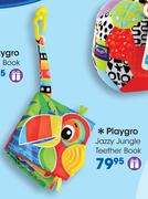 Playgro Jazzy Jungle Teether Book