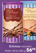 D.Licious Assorted Wafer Sticks-600g