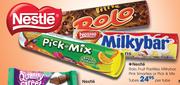 Nestle Rolo, Fruit Pastilles, Milkybar, Pink Smarties Or Pick & Mix Tubes-Per Tube