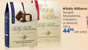 Sally Williams Nougat Macadamia Cranberry Or Almond-150g Per Pack