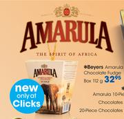 Beyers Amarula Chocolate Fudge Box-112g