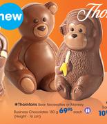 Thorntons Bear Necessities Or Monkey Business Chocolates-150g Each 