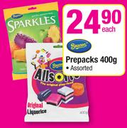 Beacon Prepacks-400gm Each