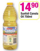 Sunfoil Canola Oil-750ml