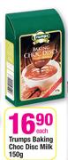 Trumps Baking Choc Disc Milk-150gm
