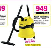 Karcher 1200W Wet & Dry Vacuum Cleaner