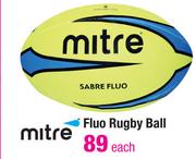 Mitre Fluo Rugby Ball