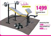 20 Kg Dumbbell Set-Per Set