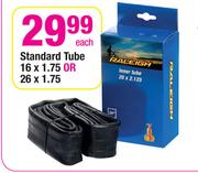 Raleigh Standard Tube 16 x 1.75 Or 26 x 1.75