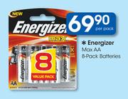 Energizer Max AA 8-Pack Batteries-Per Pack