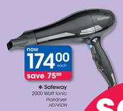 Safeway 2000 Watt Ionic Hairdryer HD741DN