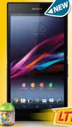 Sony Xperia Z Ultra+ Sony Bluetooth Headset And Sony Flip Phone Cover-On MTN Any Time 500