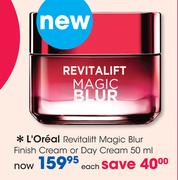 L'Oreal Revitalift Magic Blur Finish Cream Or Day Cream-50ml-Each