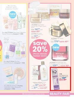Clicks : Beauty Fair (18 Aug - 20 Sep 2014), page 11