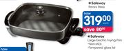 Safeway Large Electric Frying Pan Each