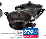 Safeway Electric Wok or Small Frying Pan Each