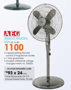 AEG Remote Pedestal Fan AE 16 4R
