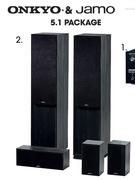 Jamo Speaker System Black S416HCS-Each