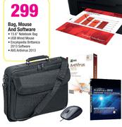 Bag, Mouse And Software