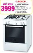 Bosch 4 Burner White Gas Stove HGG223121Z
