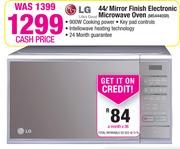 LG 44Ltr Mirror Finish Electronic Microwave Oven MS4440SR