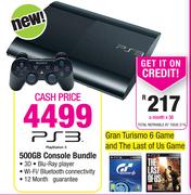 PS3 500GB Console Bundle