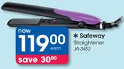 Safeway Straightener JA-3453