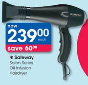 Safeway Salon Series Oil Infusion Hairdryer