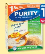 Purity Baby's First Cereal Stage 2 (Just Add Water)-200g